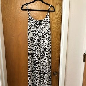 Soma animal print maxi dress.